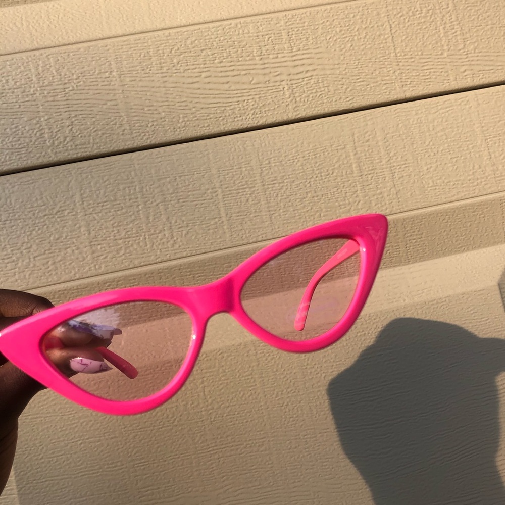 Pink glasses